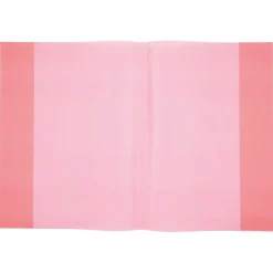 Heftumschlag DIN A5 rot transparent