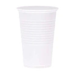 Heku Trinkbecher Plastik 0,2Liter, weiß, 25 Stück