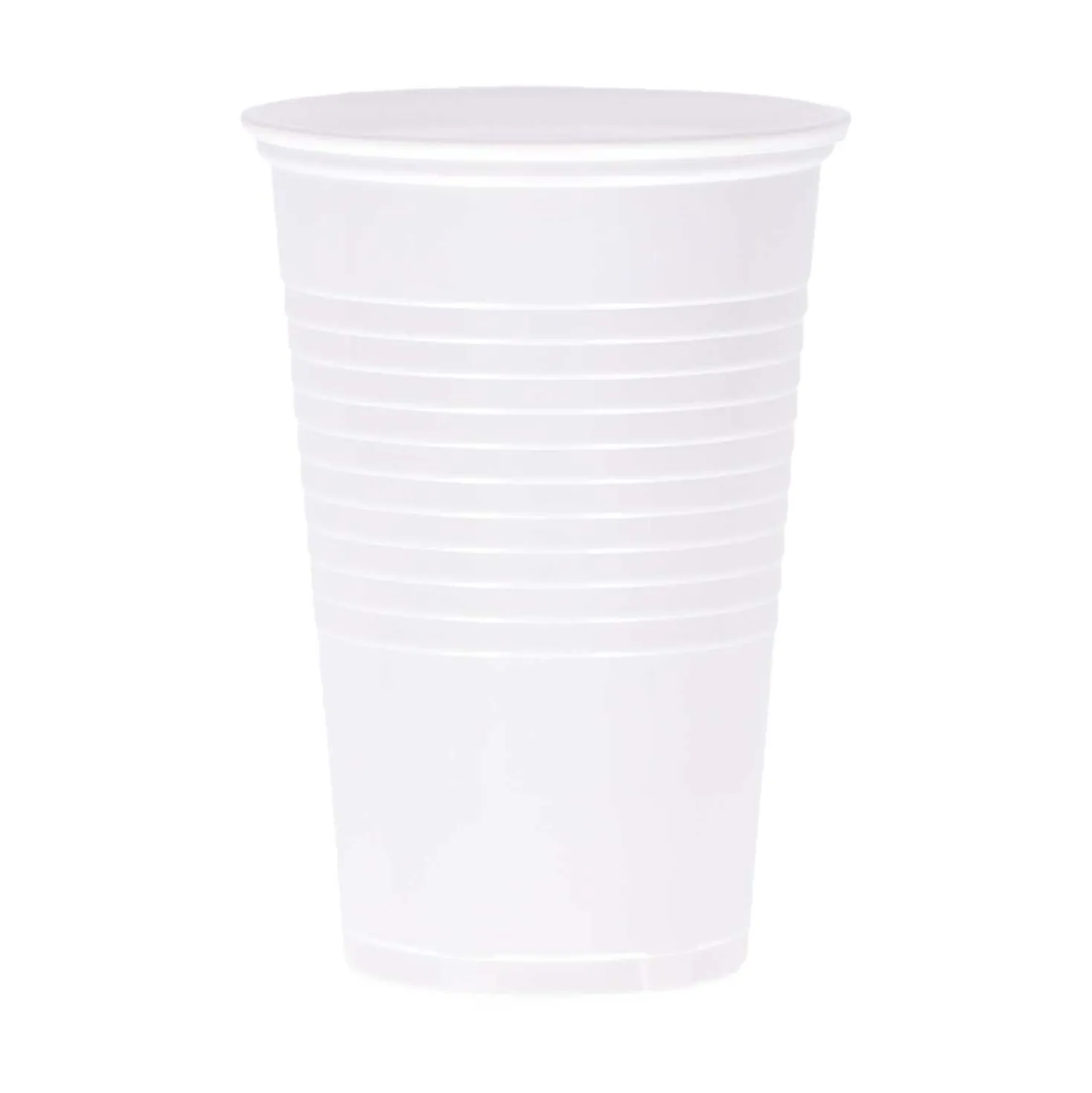 Heku Trinkbecher Plastik 0,2Liter, weiß, 25 Stück