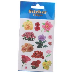 Herma Sticker Flower, 3 Blatt