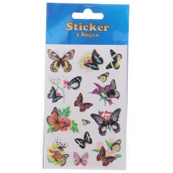 Herma Sticker Schmetterlinge oder Marienkäfer, 3 Blatt