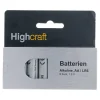 Highcraft Batterie AA/R6 Alkaline, 8 Stück