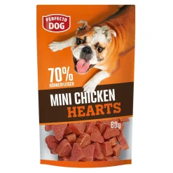 Hundesnack Herzen Huhn