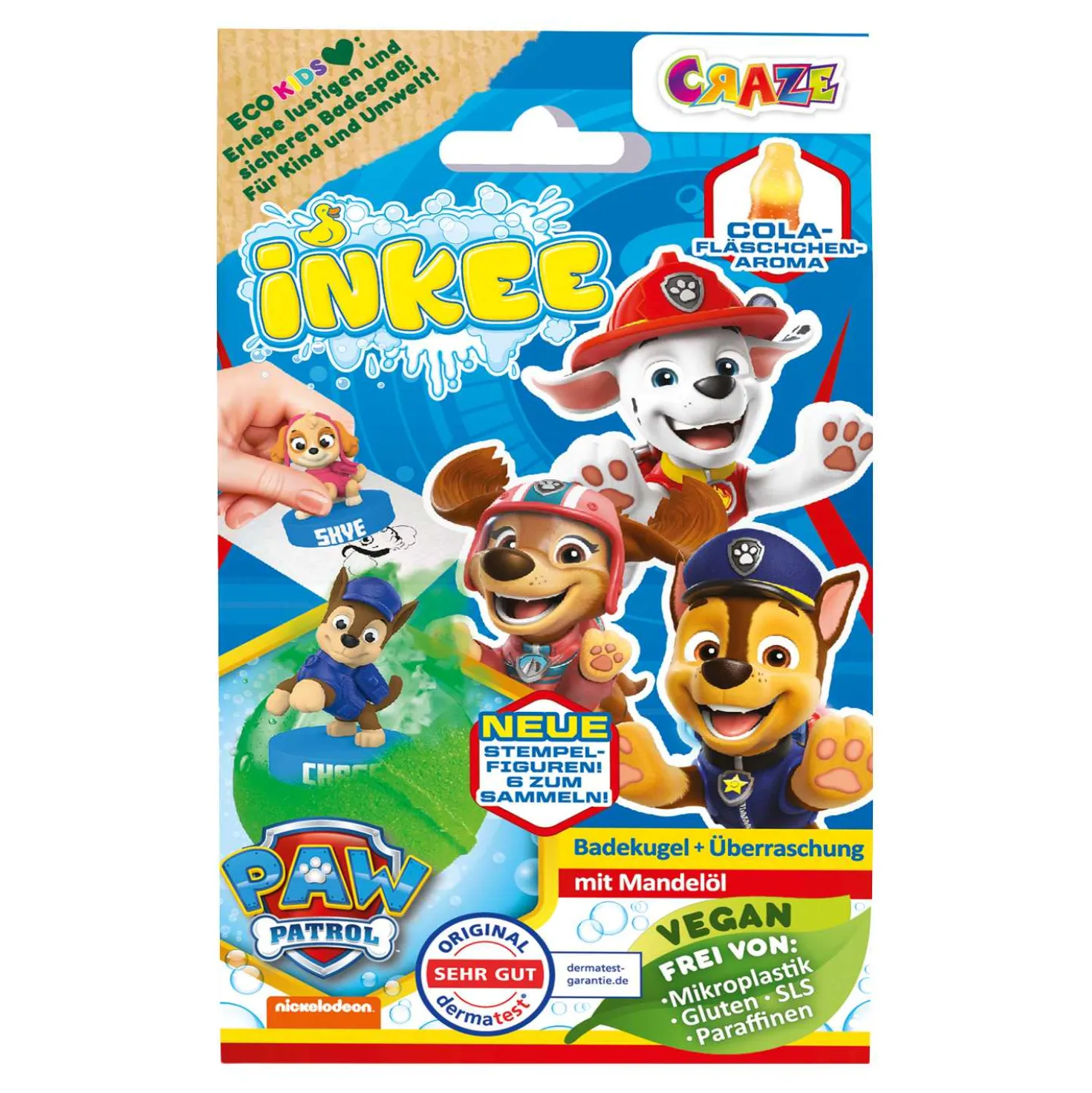 Inkee Badebombe Paw Patrol