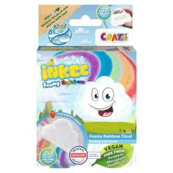 Inkee Badebombe Rainbow Wolke