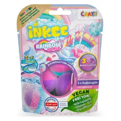 Inkee Badebombe Rainbow World