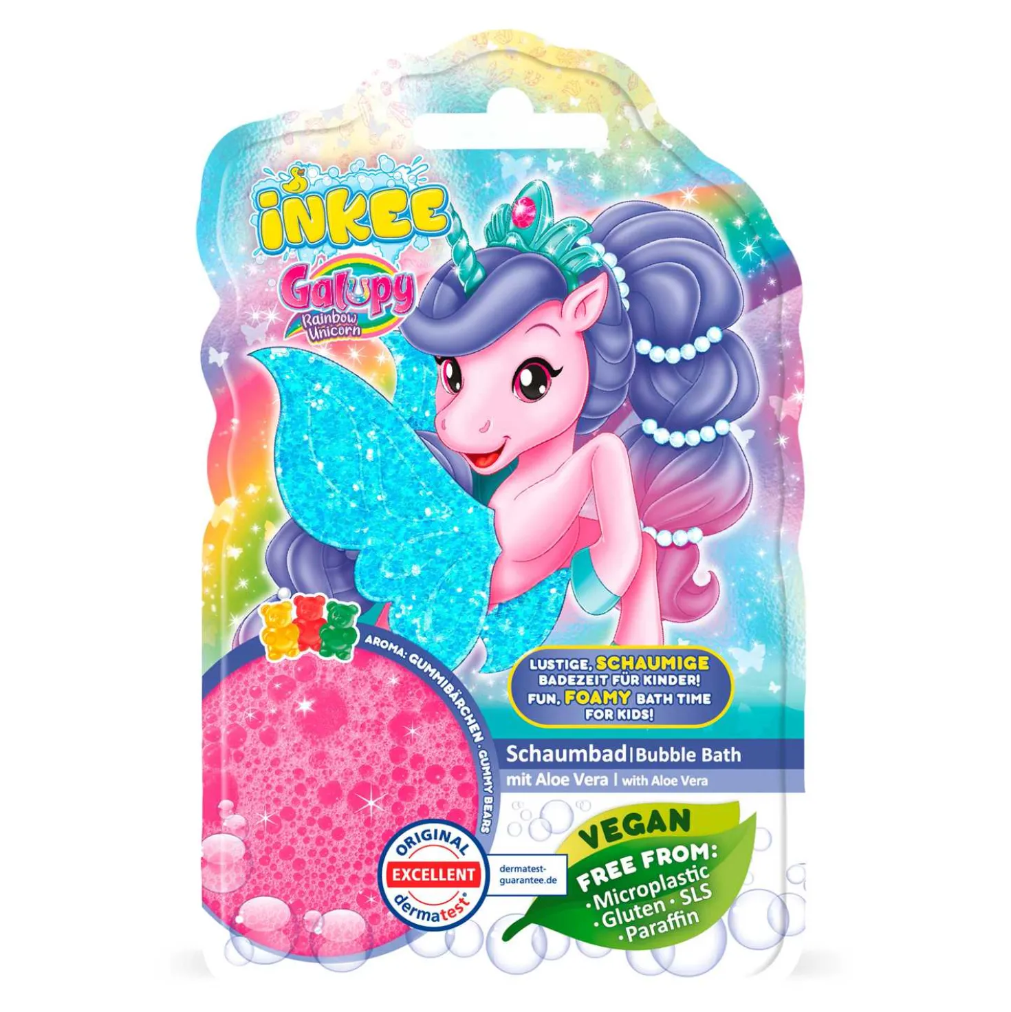 Inkee Badezusatz Galupy Unicorn