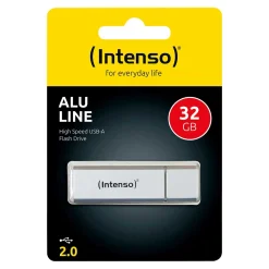Intenso USB Stick Alu Line 32 GB, silber
