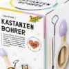 Kastanienbohrer Set aus Holz