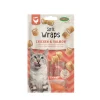 Katzensnack Wraps Huhn + Lachs