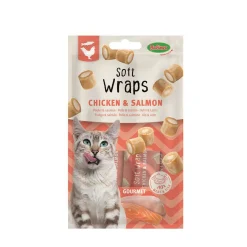 Katzensnack Wraps Huhn + Lachs