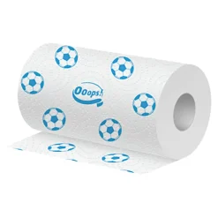 Küchenrolle 2 x Fußball, 3-lagig, 75 Blatt