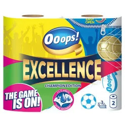 Küchenrolle 2 x Fußball, 3-lagig, 75 Blatt