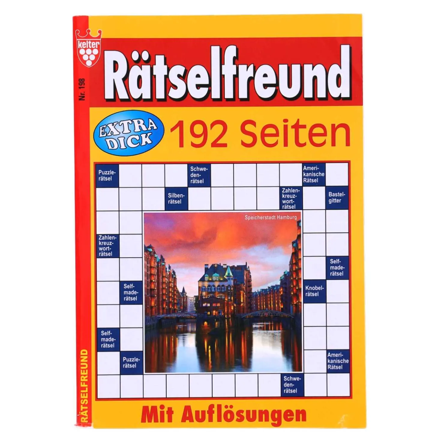Kelter Rästelheft DIN A5 kompakt 192 Seiten