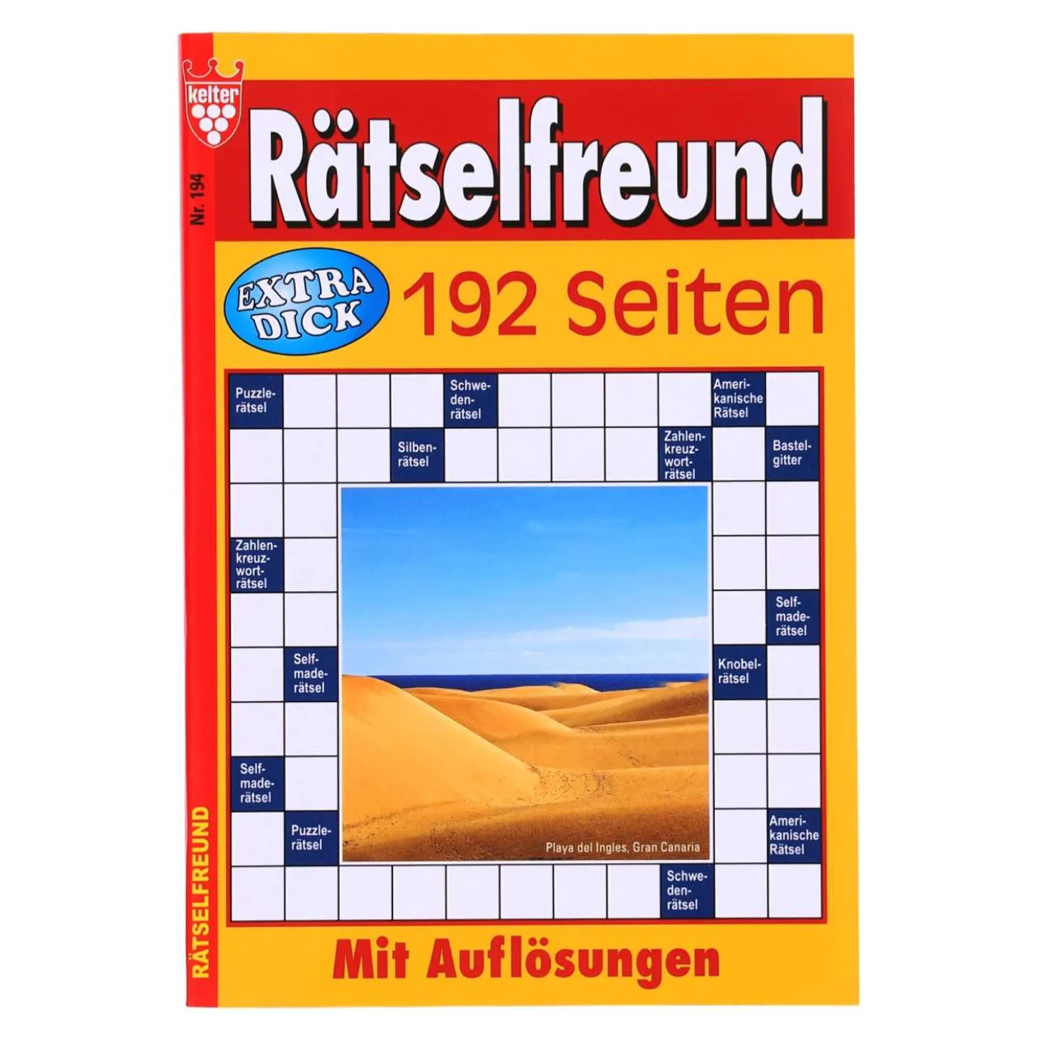 Kelter Rästelheft DIN A5 kompakt 192 Seiten