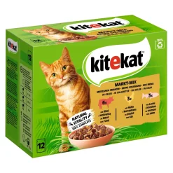 Kitekat Katzenfutter Multipack Markt-Mix in Gelee