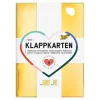 Klappkarten metallic, gold, 10,5 x 15 cm, 5 Stück