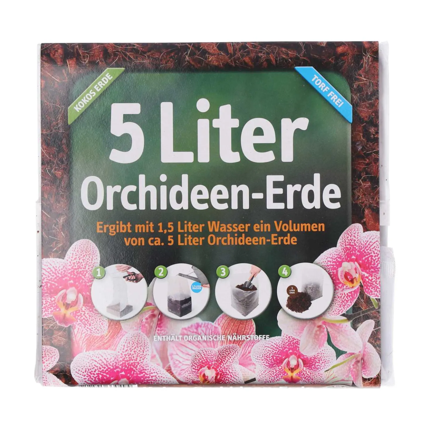 Kokoserde für Orchideen