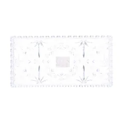 Kuchenplatte eckig, 34 x 15 cm
