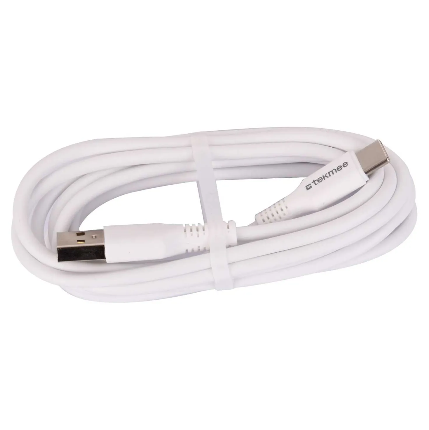 Ladekabel USB-C/USB 2 m, weiß, 18 W