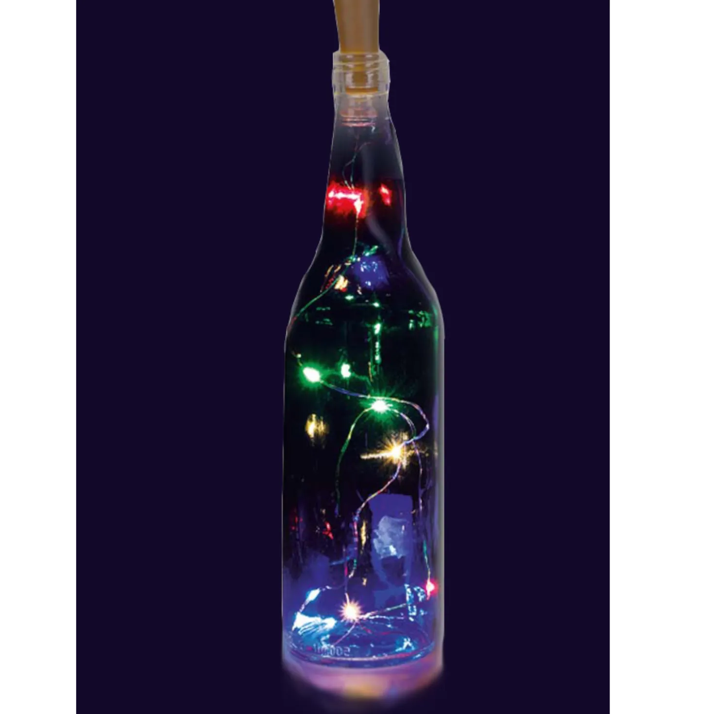 LED Lichterkette Flaschenkorken