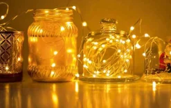 LED Lichterkette warmweiß, 30 Stück