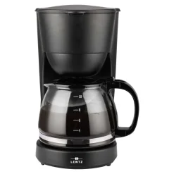 Lentz Kaffeemaschine 1,25 l 750 Watt, schwarz