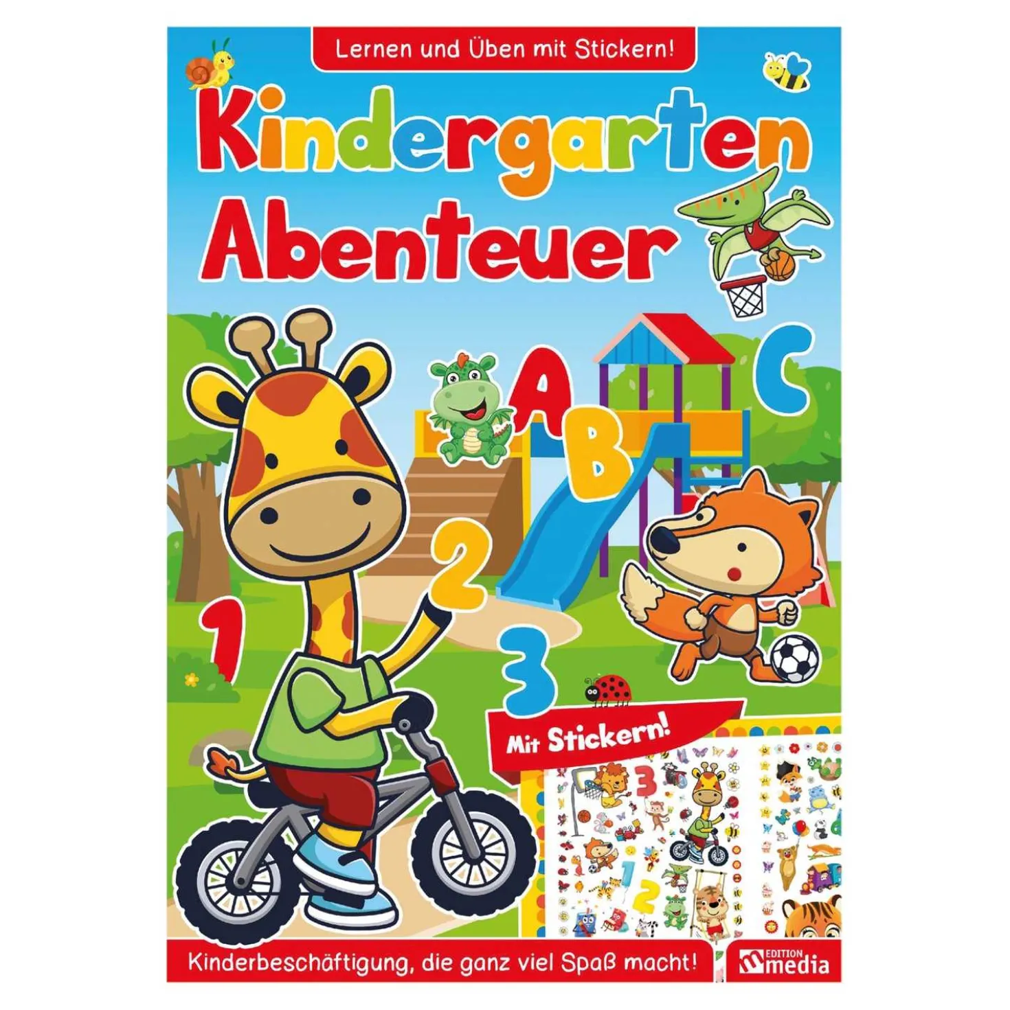 Lernbuch + Sticker