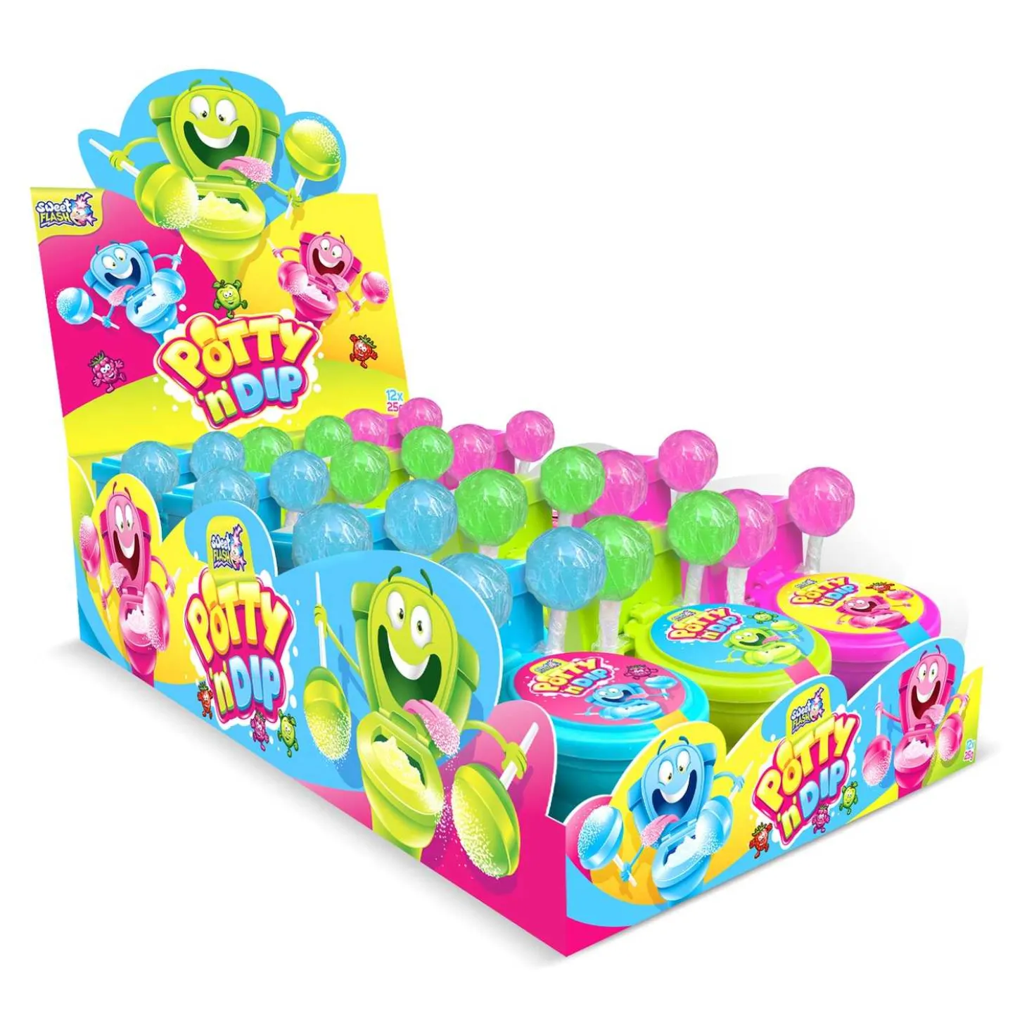 Lolly WC mit Brausepulver