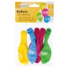 Luftballon Ø=25 cm Schule bunt