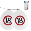 Luftballons 18 Jahre, 8 Stück