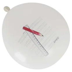 Luftballons Schule Ø = 27,5 cm, 6 Stück
