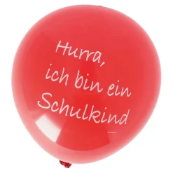 Luftballons Schule Ø = 27,5 cm, 6 Stück