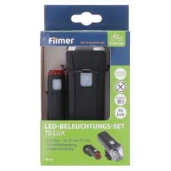 Lux Fahrradbeleuchtung Premium 70