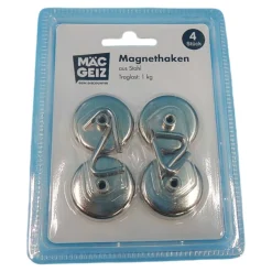 Magnethaken-Set, 4 Stück