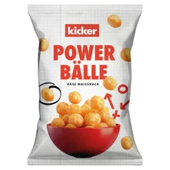 Mais Balls Käse Knabbergebäck