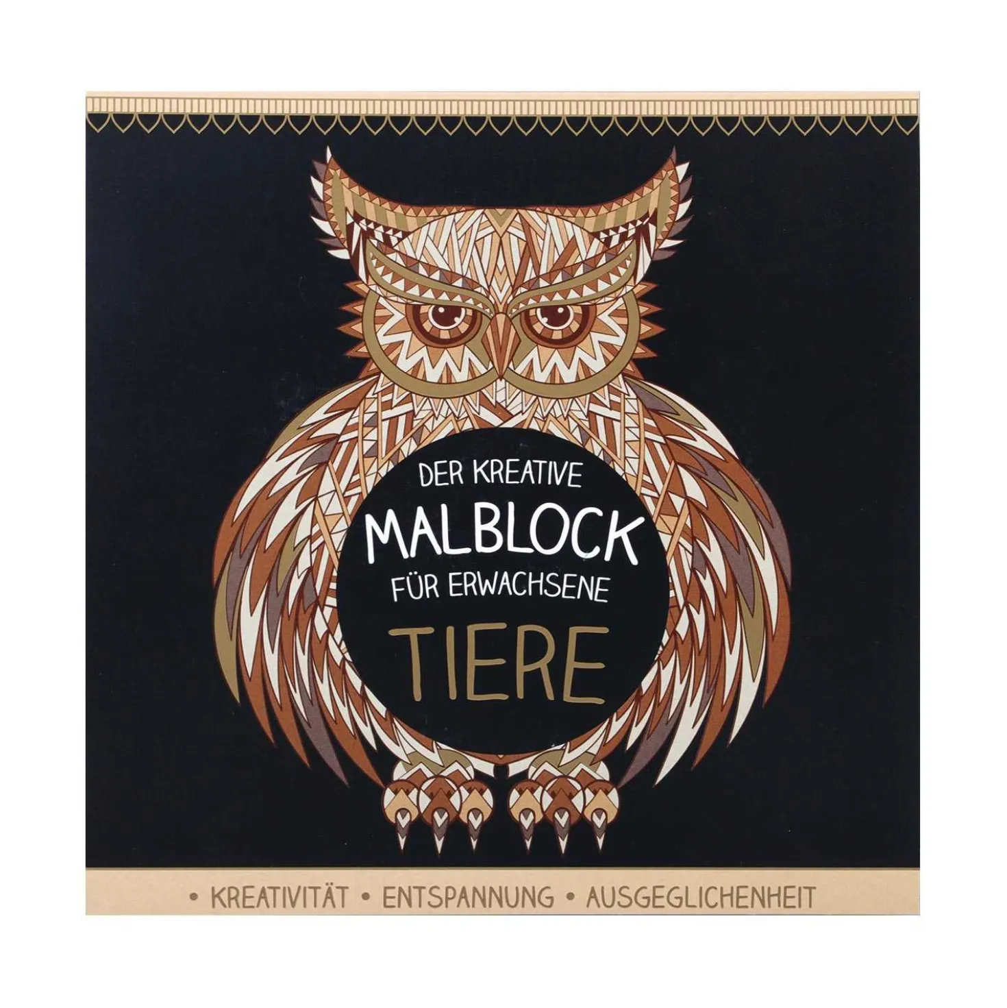 Malblock für Erwachsene, 80Seiten + CD