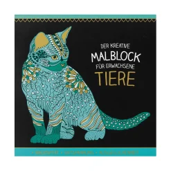 Malblock für Erwachsene, 80Seiten + CD