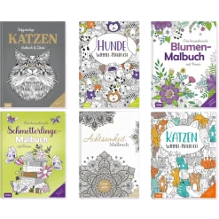 Malbuch Erwachsene tosa Verlag A4