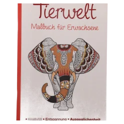 Malbuch für Erwachsene A4, 80 Seiten