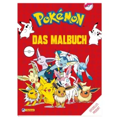 Malbuch Pokemon, 80 Seiten