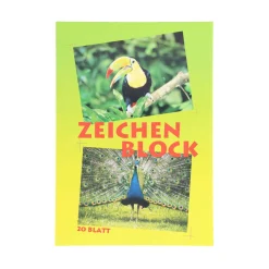 Mal- und Zeichenblock A4 80 g, 20 Blatt