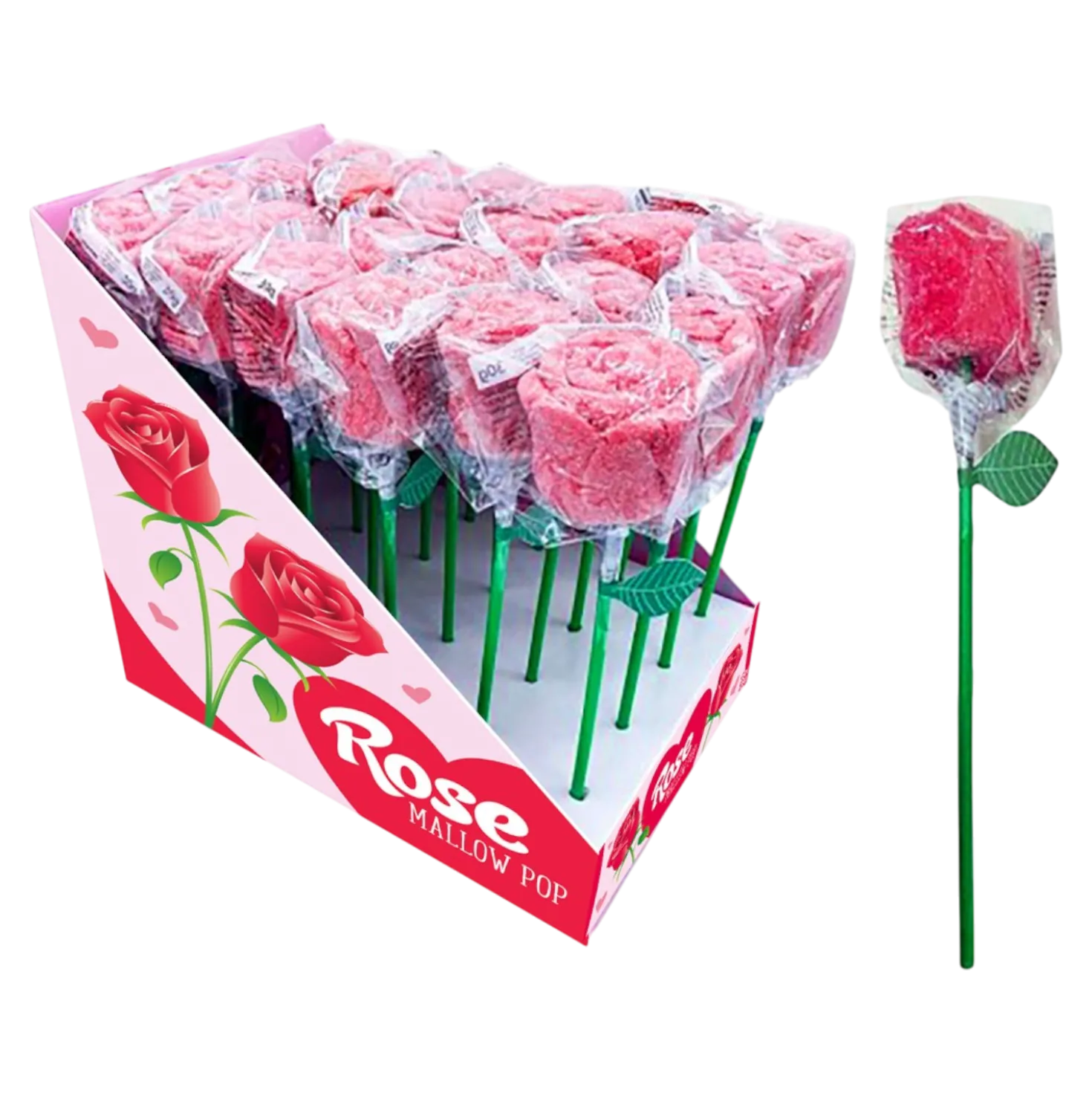 Marshmallow Rose Sweet Flash 3D