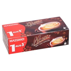 Massimo Mocca Kaffee+Zucker+Kaffeeweißer, 10 x 18 g