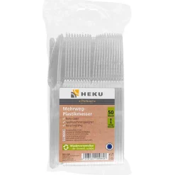 Messer Mehrweg, transparent, 50 Stück