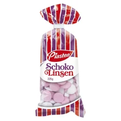 Minzlinsen Schokolade, 225 g