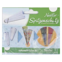 Nestler Spitzenschutz für Schultüte 70 cm rund transparent