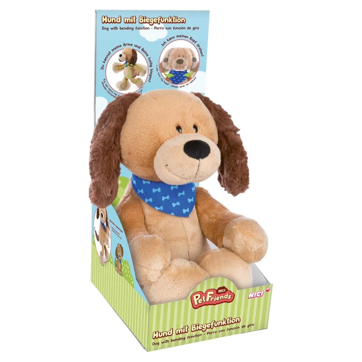 Nici Plüschfigur Pet Friends Hund, 30 cm