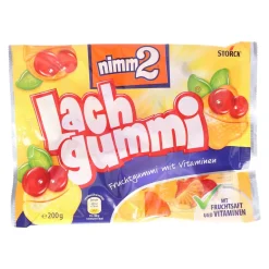 nimm2 Lachgummi Fruchtgummi Classic, 200 g