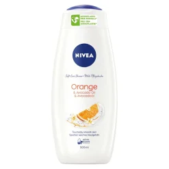 Nivea Duschgel & Avocado Oil, orange